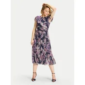Swing Cocktail obleka 5AK06000 Mornarsko modra Regular Fit