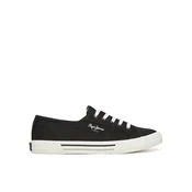 Pepe Jeans Tenis superge Brady Basic W PLS31287 Črna