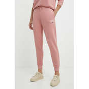 Homewear hlače Tommy Hilfiger boja: ružičasta, bez uzorka, UW0UW04522