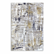 Svetlo siva preproga 80x150 cm Malard Anthracite Gold – Elle Decoration