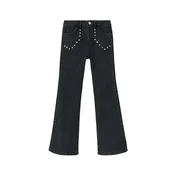 MANGO KIDS Kavbojke črn denim