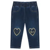 Guess Jeans hlače A6BA01 D2199 Mornarsko modra Regular Fit