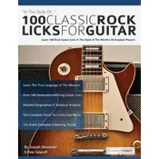100 Classic Rock Licks for Guitar