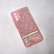 Ovitek bleščice Luxury Glitter za Samsung Galaxy A32 4G, Teracell, roza