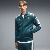 PUMA Scuderia Ferrari MT7 Track Jacket Men, Clothing, Midnight Petrol, XS