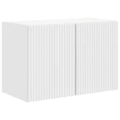 Vidaxl TV stenska omara Bela 59,5 x 31 x 40 cm Konstruiran les