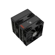 Enermax ETS-TD60 Digital Air CPU Cooler CPU hladilnik (2x 120 mm, 600-1600 RPM, PWM, dvojni zračni stolpni hladilnik z numeričnim zaslonom v črni barvi) (ETS-TD60D)