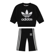 ADIDAS ORIGINALS Trenirka za tek črna/bela