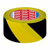 Tesa opozorilni trak 50mmx33m ŽL-Black samolepilni
