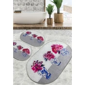 Lessentiel Maison Kupatilski otirac Joseph, 3 komada, Sivi