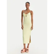 Roxy Ljetna haljina Wavey Lady ERJKD03530 Zelena Slim Fit