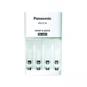 Panasonic Panasonic Vtični polnilnik baterij MQR06 s 4 x eneloop pro baterije + 4 x eneloop pro bate