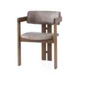 Hanah Home Trpezarijska stolica Cozy-053, 57x76x44 cm, Smeda