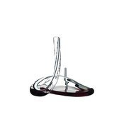 RIEDEL MAMBA FATTO A MANO OPTICAL Dekanter za vino, crno-belo-crna linija, 1.5L
