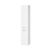 Cersanit S598-043-DSM - Viseča kopalniška omarica NIKO 140x30 cm sijajno bela