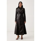 Bardot Plašč iz umetne kože Andros  60598JB Bordo rdeča A-Line Fit