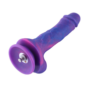 HiSmith HSA58 Silicone Dildo KlicLok 8.4 Purple