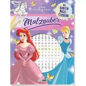 Disney Prinzessin: Malzauber - Mit bunten Nagelstickern!