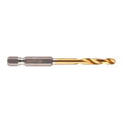 Milwaukee Udarne burgije za metal TIN HEX HSS-G TiN 4.5x76 mm