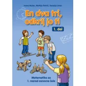 EN DVA TRI, ODKRIJ JO TI, 1. del., delovni učbenik, MODRIJAN (053203)