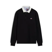 Tommy Jeans Majica Ess črna