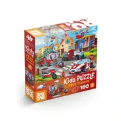 Roovi - Puzzle Gasilska vozila - 100 kosov