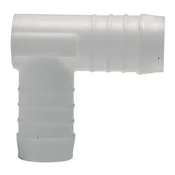 Koleno 90° priključek 10 mm 10x4,5 mm PN 16 bar PVC za kapljično cev
