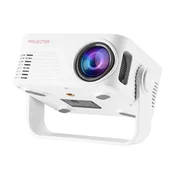 INF Prenosni domači projektor s podporo za WiFi in 3D, dekodiranje 1080P White, (5000093914)