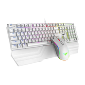 SET Keyboard + mouse 2in1 Havit KB389L (white)