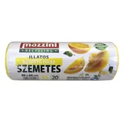 MAZZINI mirisna vreca za smece s citrusnim mirisom i trakicama za podizanje, 49x60 cm, 35 L, 20 komada 104001