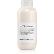 Davines Love Curl Cream krema za stiliziranje za definiranje kovrca za neposlušnu i anti-frizz kosu 150 ml