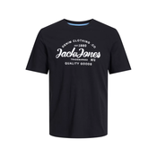 Jack & Jones Muška majica MAJICA M KR JJFOREST TEE SS CN Crna