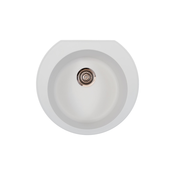 Metalac X Granit Omega Usadna kvarcna sudopera , Bela, E520/190 fi 90 sa sifonom