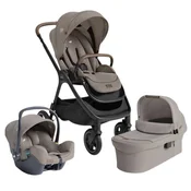 Joie komplet 3u1 kolica Finiti Trio + košara Ramble XL + autosjedalica i-Snug 2 - Maple