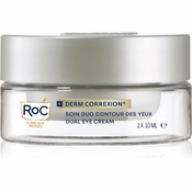 RoC Derm Correxion Dual Eye krema proti gubam za predel okoli oči 2 v 1 2x10 ml