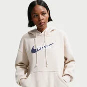 Nike Phoenix Fleece Womens Oversized Logo Hoodie - Fleece