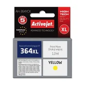 Activejet nadometna kartuša za HP 364XL, rumena, 12ml