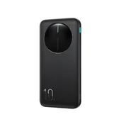 Joyroom Powerbank 10.000 mAh, 22,5 W, USB-A, USB-C, z digitalnim zaslonom – črn