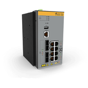 Allied Telesis AT-IE340-12GP-80 Upravljano L3 Gigabit Ethernet (10/100/1000) Podrška za napajanje putem Etherneta (PoE) Sivo