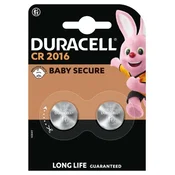 Duracell litijeva gumbasta baterija CR2016 2 kosa