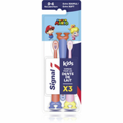 Otroška zobna ščetka Kids Ultra Soft 3 kos