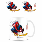 Pyramid International Pyramid International Spider-Man Homecoming (Web) Uradna keramična skodelica za kavo/čaj v škatli, papir, večbarvna, 11 x 11 x 1,3 cm, (20850946)