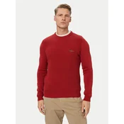 Aeronautica Militare Pulover 262MA1571UL00409 Rdeča Regular Fit