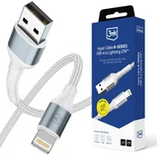 3MK 3MK KABEL LIGHTNING A-LIGHTNING 2M ZA IPHONE QC 3.0 12W 5V 2.4A BEL