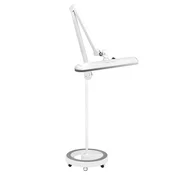 Elegante Elegante 801-tl LED delavniška svetilka s stojalom, nastavljiva intenzivnost in barva svetlobe, bela