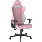 DXRacer DXRacer GLADIATOR igralni stol roza in bela, tkanina
