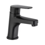 KFA Armatura 5552-815-81 - Pipa za umivalnik OTAVA 15 cm mat črna