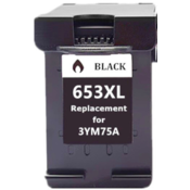 Kompatibilna kartuša za HP 653XL/653 XL/3YM75AE/HP DeskJet Plus Ink Advantage 6000, 6075, 6400, 6475 - črna XL, 2x VEČ ČRNILA