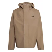 ADIDAS SPORTSWEAR Funkcionalna jakna ESS temno bež