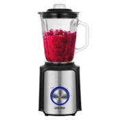 Mesko Mesko | Blender | MS 4080 | Namizni | 600 W | Material posode steklo | Prostornina posode 1,5 L | Drobljenje ledu | Črna/srebrna